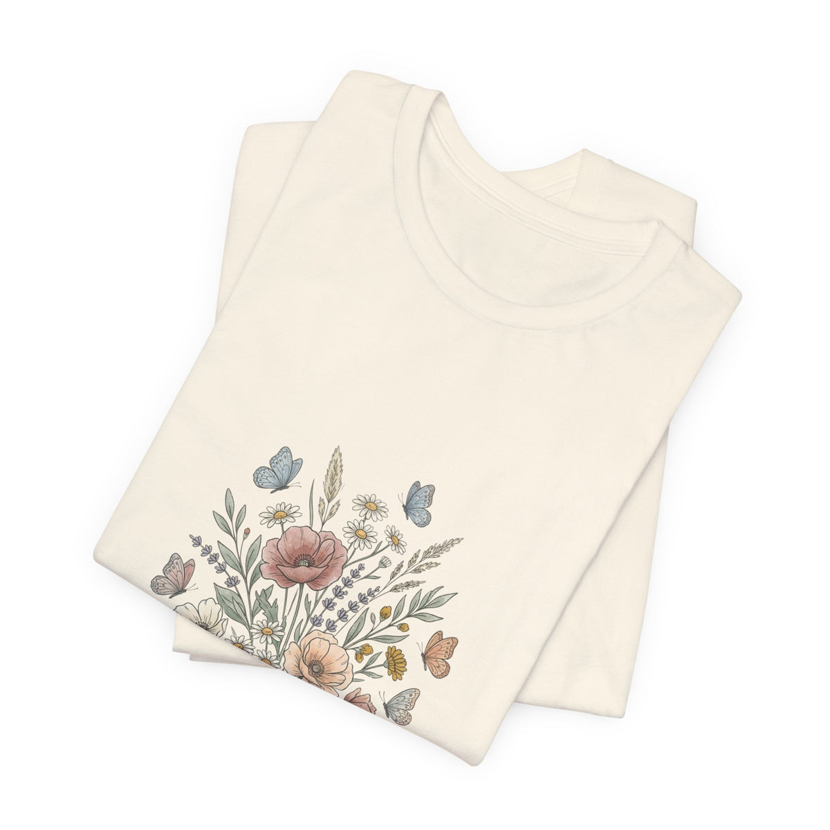 Floral Bouquet Tee — Vintage Wildflower Graphic T-Shirt
