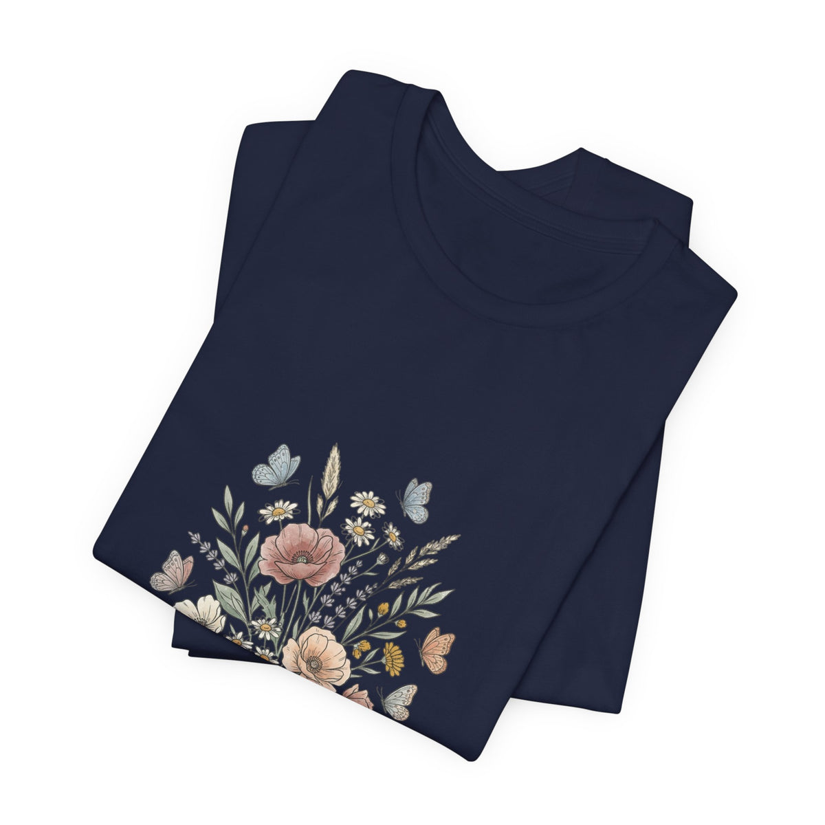 Floral Bouquet Tee — Vintage Wildflower Graphic T-Shirt