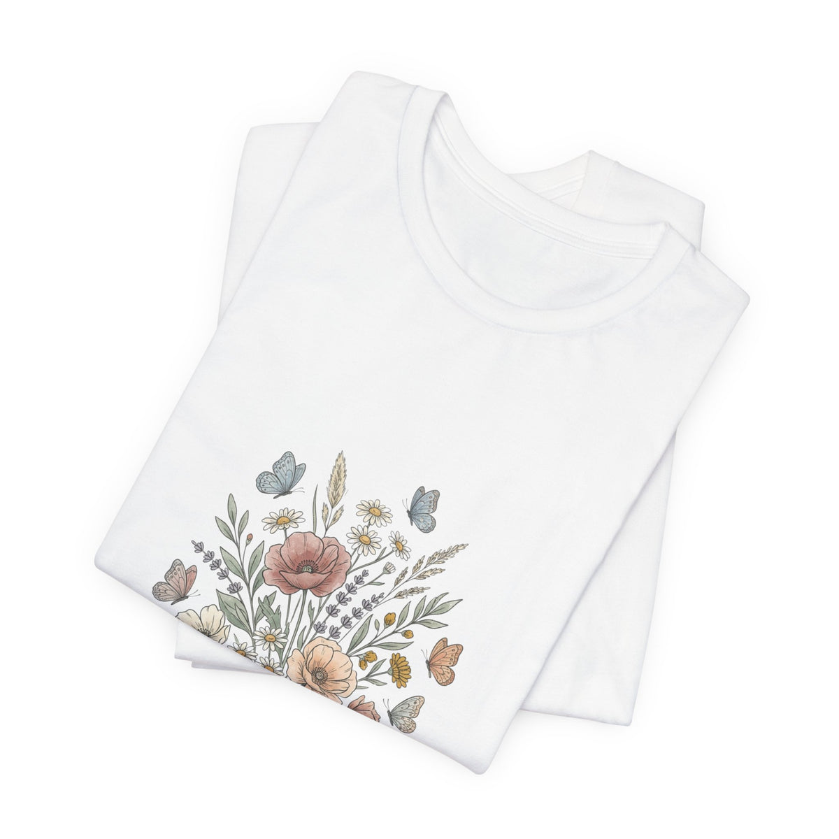 Floral Bouquet Tee — Vintage Wildflower Graphic T-Shirt