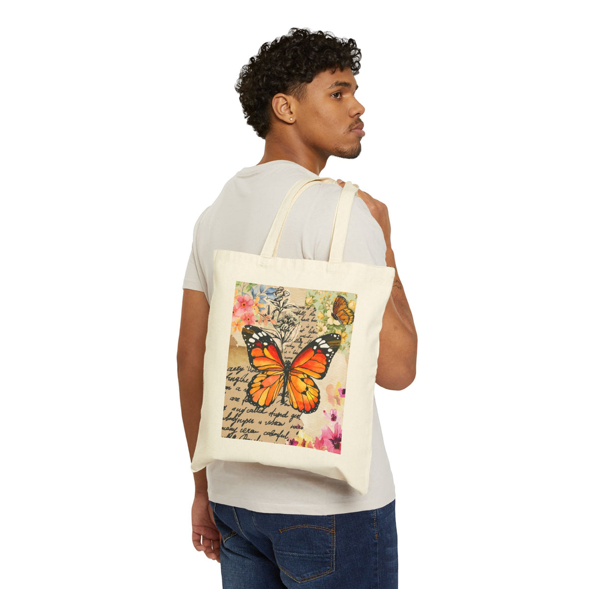 Cotton Canvas Tote Bag