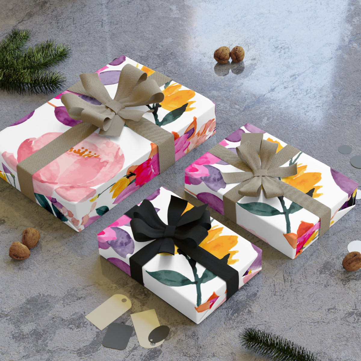 Gift Wrapping Paper Rolls, 1pc