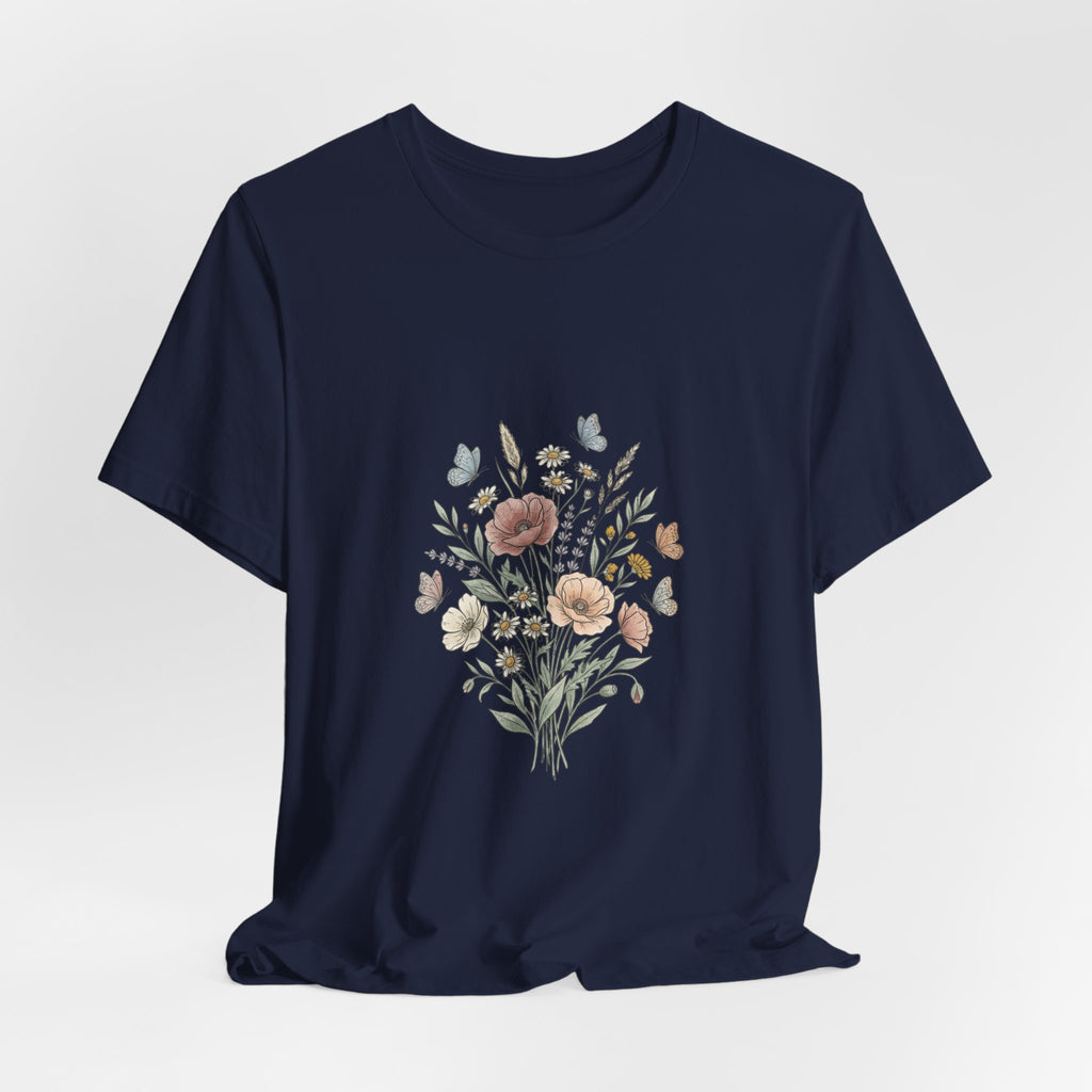 Floral Bouquet Tee — Vintage Wildflower Graphic T-Shirt